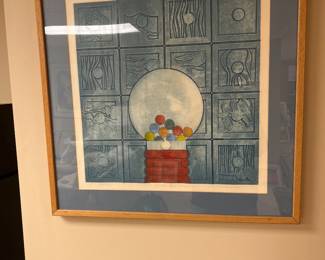 Bubble Gum Machine Artwork