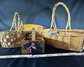 Lot Of Beautiful Baskets