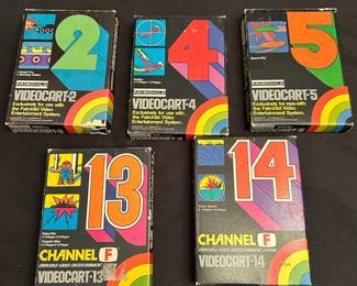 Fairchild Videocart Games