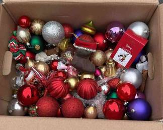 Huge Mystery Box Of Christmas Ornaments