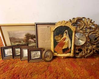 #13048 • Wall Clock and Wall Decor
