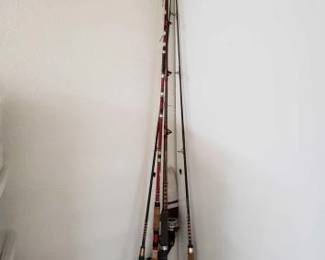 #10502 • 4 Fishing Poles 
