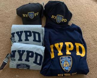 #12072 • NYPD Hats and Shirts
