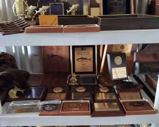 #12400 • LA Billfish Club Awards and Other Fishing Awards
