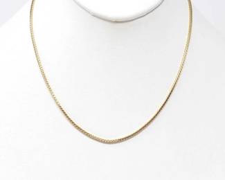 #701 • 14k Gold Box Chain, 8.9g
