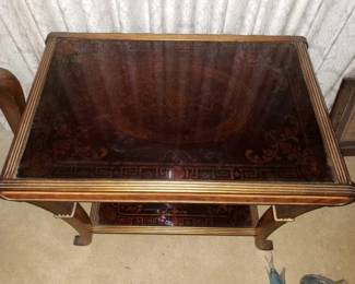 #14032 • Wooden End Table
