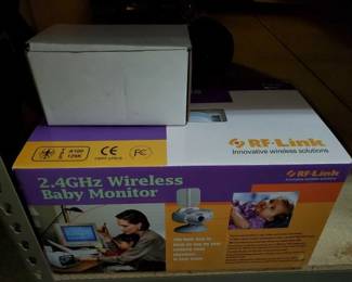 #10602 • 2 RF-Link 2.4GHz Wireless Baby Monitors
