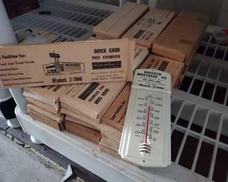 #12402 • Approx 25 Vintage Thermometers
