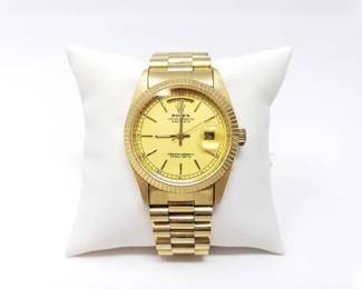 #411 • Not Authenticated!!! Gold Rolex Watch
