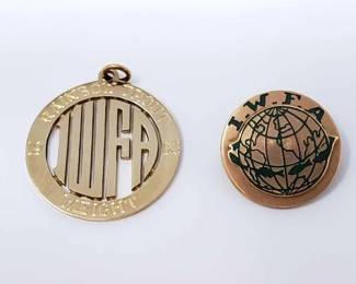 #558 • 14k Gold Pendant and Pin, 11.2g
