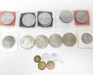 #370 • 9 Crown Winston Churchill Commemorative Coins And More
