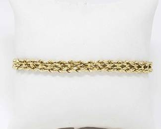 #683 • 14k Gold Bracelet, 3.4g

