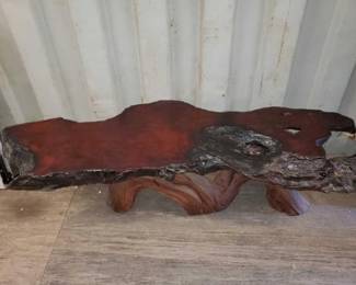 #8058 • Wood Coffee Table
