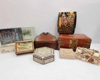 #839 • 10 Jewelry Boxes
