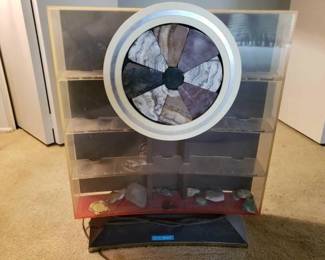 #11020 • 1973 Electric Display with Assorted Stones
