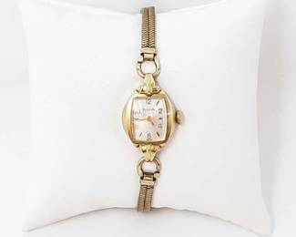 #534 • 10k Gold Plated Bulova Watch, 11.3g
