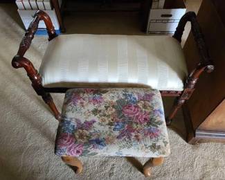 #14058 • 2 Antique Stools
