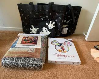 #12076 • Disney Throw, Blanket, And Book
