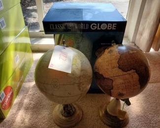 #12048 • 3 World Globes
