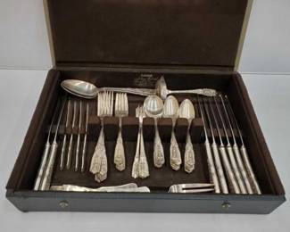 #818 • Westmorland Sterling Silver, Silverware Set, 2,437.4g
