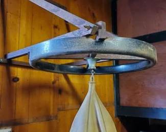 #13004 • Vintage Wilson Punching Bag
