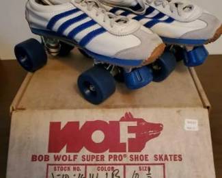 #9043 • Bob Wolf Super Pro Shoe Skates- 10.5
