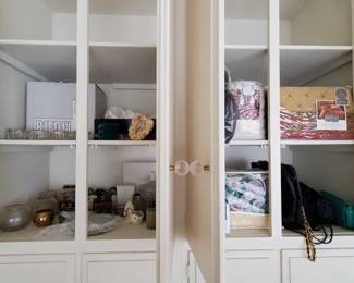 #10512 • Cabinet Full Candle Holders, Glassware, and More!
