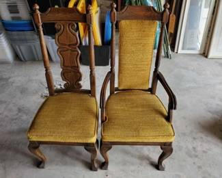 #12600 • 2 Wooden Chairs
