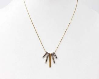#703 • 14k Gold Necklace, 3g
