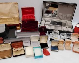 #838 • Empty Ring Boxes, Jewelry Boxes, Watch Boxes, and More!
