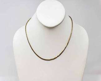 #405 • 12k Gold Filled Necklace w Pendant, 8.7g
