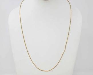 #669 • 14k Gold Chain, 3.3g
