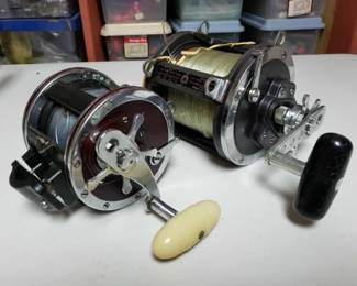 #2336 • Daiwa Sealine H006 Reel and Penn Reels Model No 349
