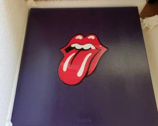 #12089 • The Rolling Stones Tachen Sumo Book 0520 of 1600, Signed By all Band Members
