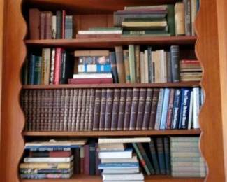 #13032 • Misc Books including The Book of Knowledge, Crolier Encyclopedias and More
