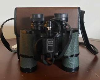 #2414 • Pair of Bushnell Insta Focus Binoculars and Case
