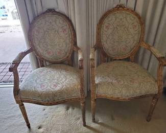 #11502 • 2 Vintage Chairs
