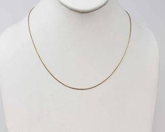 #706 • 14k Tiffany & Co. Necklace, 2.9g
