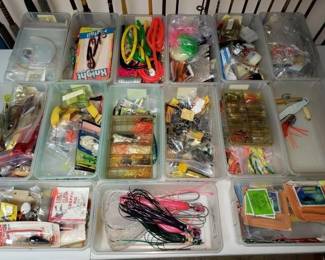 #2384 • Fishing Lures, Hooks, Line, and More!
