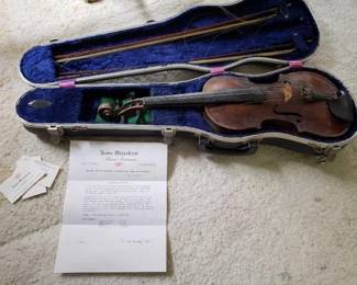 #2456 • Vintage Music, First National Institute of Violin Folder, and More

