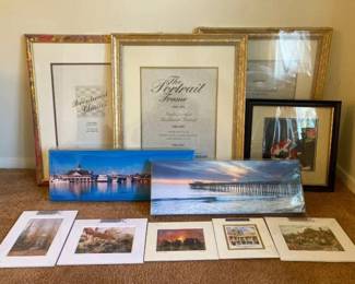 #12082 • Picture Frames And Artwork
