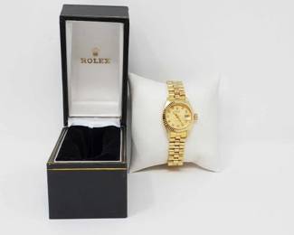 #532 • Not Authenticated!!! Rolex Watch With Case
