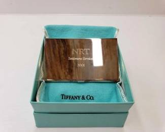 #729 • Tiffany & Co. Business Card Holder
