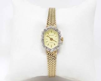 #732 • Gruen Watch With Diamonds
