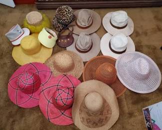 #8614 • 18 Sun Hats
