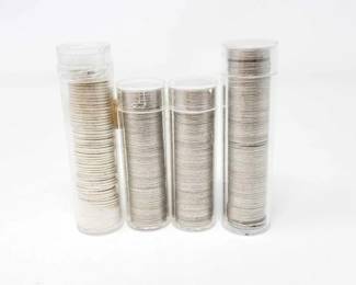 #296 • Approx 60 Silver Roosevelt Dimes And Approx 162 Silver Mercury Dimes
