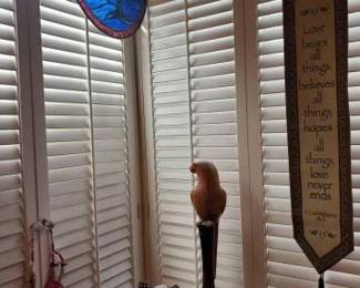 #9502 • Bible Verse Tapestry, Candle Holder, Decorative Bowl and More
