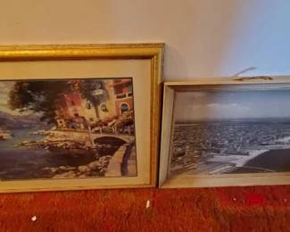 #13526 • 2 Pieces Of Framed Artwork
