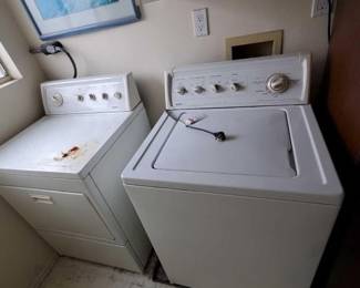 #11602 • Kenmore 90 Plus Series Washer and Dryer
