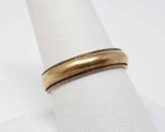 #545 • 14k Gold Band, 4.5g
